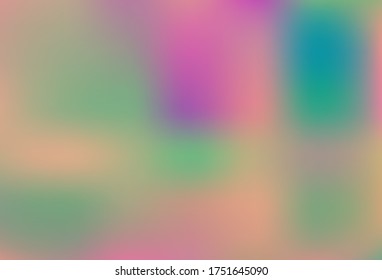Dark Green vector abstract blurred layout. Creative illustration in halftone style with gradient. Completely new design for your business.