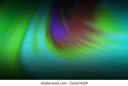 Dark Green vector abstract blurred layout. Glitter abstract illustration with gradient design. Elegant background for a brand book.
