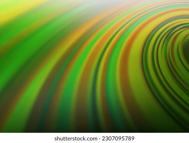 Dark Green vector abstract blurred pattern. Glitter abstract illustration with an elegant design. The template for backgrounds of cell phones.
