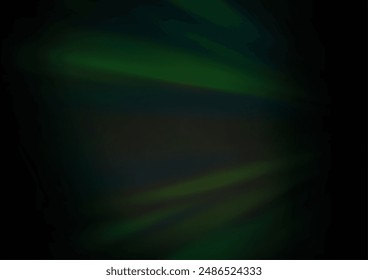 Dark Green vector abstract blurred background. Shining colorful illustration in a Brand new style. A completely new design for your business.
