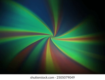 Dark Green vector abstract blurred template. Glitter abstract illustration with an elegant design. A new texture for your design.
