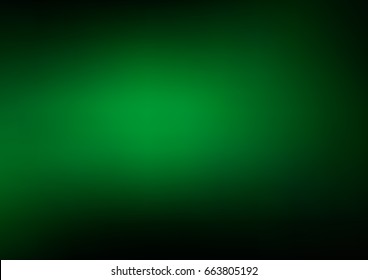 Dark Green vector abstract blurred background. Creative illustration in halftone style with gradient. A new texture for your design.