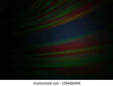 Dark Green vector abstract bokeh pattern. Colorful abstract illustration with gradient. Brand new style for your business design.