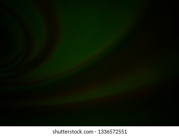 Dark Green vector abstract bokeh pattern. Shining colorful illustration in a Brand new style. A new texture for your design.