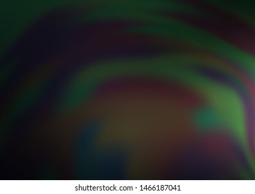 Dark Green vector abstract bokeh pattern. An elegant bright illustration with gradient. A completely new template for your design.