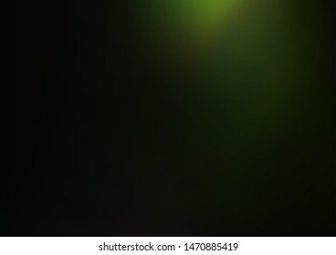 Dark Green vector abstract bokeh pattern. An elegant bright illustration with gradient. A completely new template for your design.