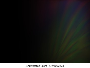 Dark Green vector abstract bokeh pattern. A completely new color illustration in a bokeh style. A completely new template for your design.