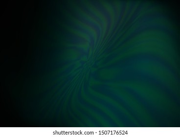 Dark Green vector abstract bokeh pattern. Creative illustration in halftone style with gradient. The elegant pattern for brand book.