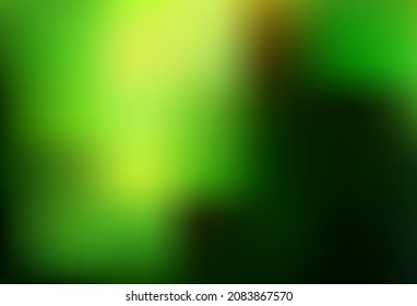 Dark Green vector abstract bokeh pattern. Colorful illustration in blurry style with gradient. Smart texture for your design.