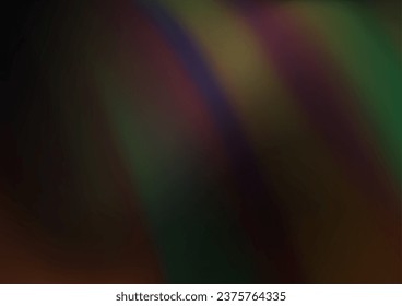 Dark Green vector abstract bokeh pattern. Colorful abstract illustration with gradient. The template can be used for your brand book.