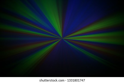 Dark Green vector abstract bright template. Colorful abstract illustration with gradient. Background for designs.