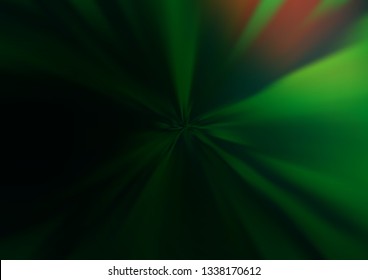 Dark Green vector abstract bright template. Modern geometrical abstract illustration with gradient. Brand new design for your business.