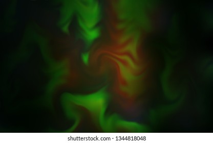 Dark Green vector abstract bright template. New colored illustration in blur style with gradient. New way of your design.