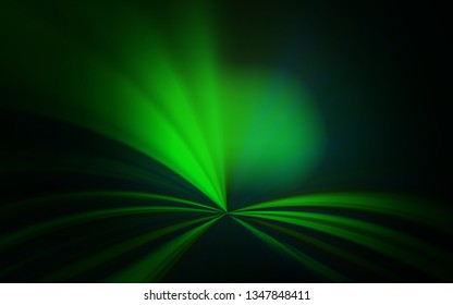 Dark Green vector abstract bright texture. An elegant bright illustration with gradient. Completely new design for your business.