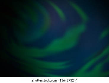 Dark Green vector abstract bright background. Colorful illustration in abstract style with gradient. The template can be used for your brand book.