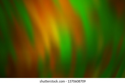 Dark Green vector abstract bright texture. Colorful illustration in abstract style with gradient. The best blurred design for your business.