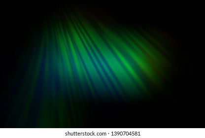 Dark Green vector abstract bright texture. Modern abstract illustration with gradient. Background for designs.