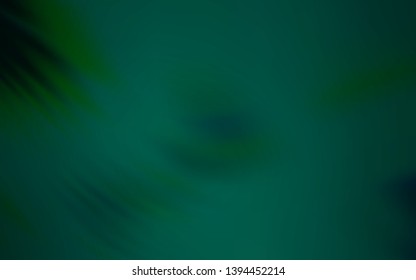 Dark Green vector abstract bright template. Modern abstract illustration with gradient. New style design for your brand book.