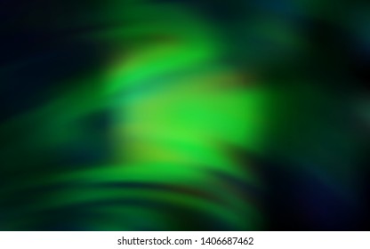 Dark Green vector abstract bright pattern. Colorful illustration in abstract style with gradient. Smart design for your work.