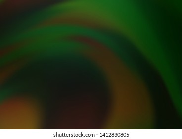 Dark Green vector abstract bright background. Colorful illustration in abstract style with gradient. The template can be used for your brand book.