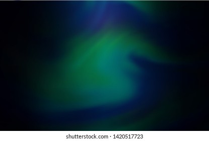 Dark Green vector abstract bright template. Shining colored illustration in smart style. New way of your design.