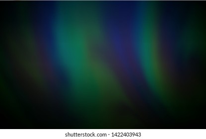 Dark Green vector abstract bright pattern. Abstract colorful illustration with gradient. Background for designs.