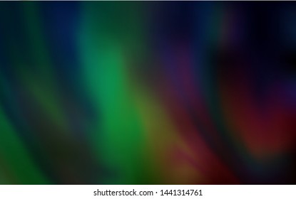 Dark Green vector abstract bright pattern. Colorful illustration in abstract style with gradient. Smart design for your work.