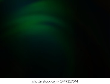 Dark Green vector abstract bright template. Creative illustration in halftone style with gradient. The template for backgrounds of cell phones.