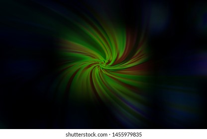 Dark Green vector abstract bright texture. Creative illustration in halftone style with gradient. Completely new design for your business.