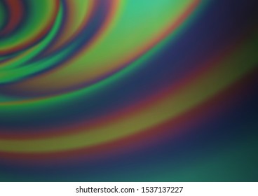 Dark Green vector abstract bright background. Creative illustration in halftone style with gradient. A new texture for your design.