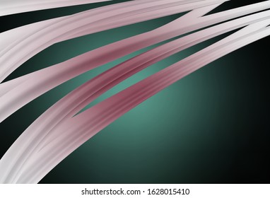 Dark Green vector abstract bright template. Glitter abstract illustration with gradient design. New way of your design.