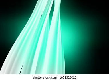 Dark Green vector abstract bright pattern. Colorful abstract illustration with gradient. New style design for your brand book.