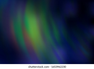 Dark Green vector abstract bright template. Modern abstract illustration with gradient. New style design for your brand book.