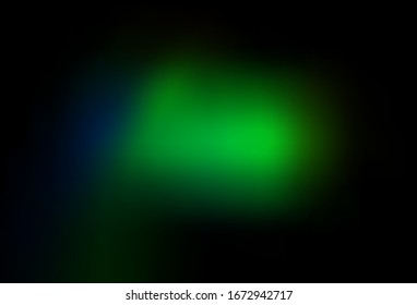 Dark Green vector abstract bright pattern. Colorful abstract illustration with gradient. New style design for your brand book.