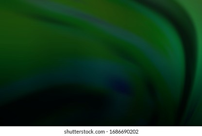 Dark Green vector abstract bright texture. An elegant bright illustration with gradient. Smart design for your work.