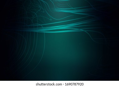 Dark Green vector abstract bright texture. Colorful abstract illustration with gradient. New style for your business design.