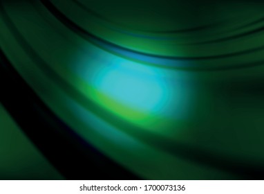 Dark Green vector abstract bright template. New colored illustration in blur style with gradient. Completely new design for your business.