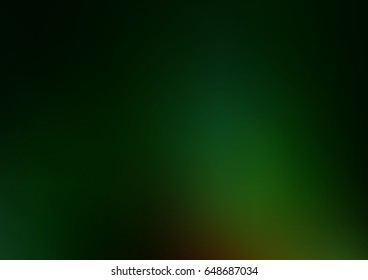 Dark Green vector abstract bright pattern. Shining colored illustration in a brand-new style. The best blurred design for your business.