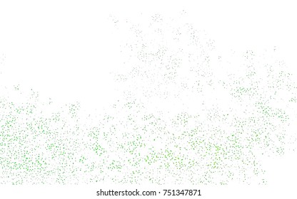 Dark Green vector abstract colorful background, which consist of triangles. Pattern with colored triangles on white background.