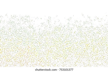 Dark Green vector abstract colorful background, which consist of triangles. Pattern with colored triangles on white background.