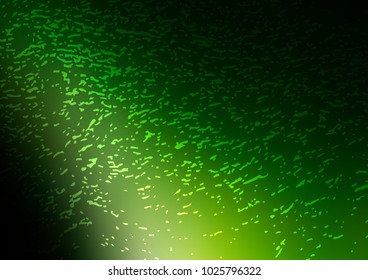Dark Green vector abstract doodle texture. Doodles on blurred abstract background with gradient. The elegant pattern can be used as a part of a brand book.