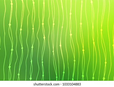 Dark Green vector abstract doodle texture. Colorful illustration in abstract style with doodles. A completely new template for your business design.