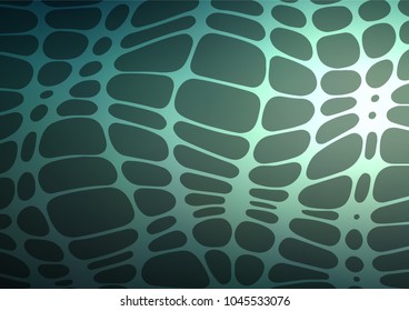Dark Green vector abstract doodle pattern. A vague abstract illustration with doodles in Indian style. Brand-new design for your business.