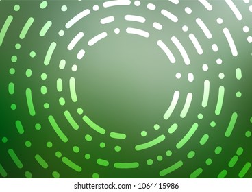 Dark Green vector abstract doodle texture. Brand-new colored illustration in blurry style with doodles. The best blurred design for your business.
