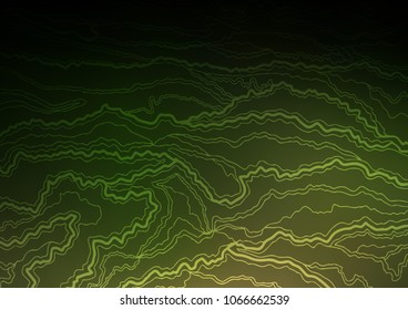 Dark Green vector abstract doodle background. Colorful illustration in abstract style with doodles and Zen tangles. A completely new template for your business design.