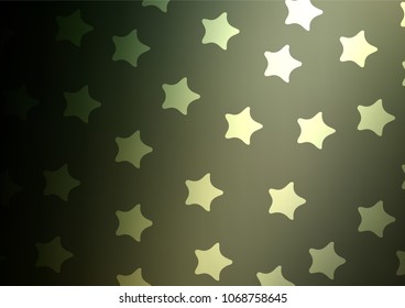 Dark Green vector abstract doodle pattern. A completely new color illustration in doodle style. The doodle design can be used for your web site.