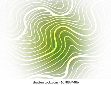 Dark Green vector abstract doodle pattern. Blurred decorative design in Indian style with Zen tangles. The pattern can be used for coloring books and pages for kids.