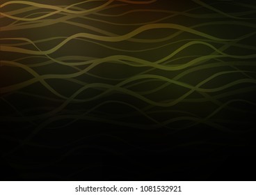Dark Green vector abstract doodle texture. A completely new color illustration in doodle style. Brand-new style for your business design.