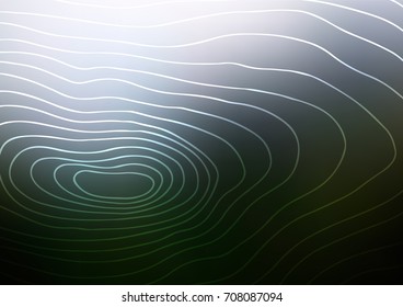 Dark Green vector abstract doodle template. Glitter abstract illustration with doodles and zentagles. Hand painted design for web, flyer, textile.