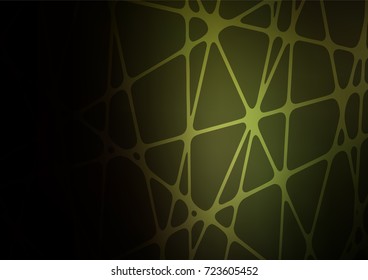 Dark Green vector abstract doodle template. Brand-new colored illustration in blurry style with doodles. The doodle design can be used for your web site.